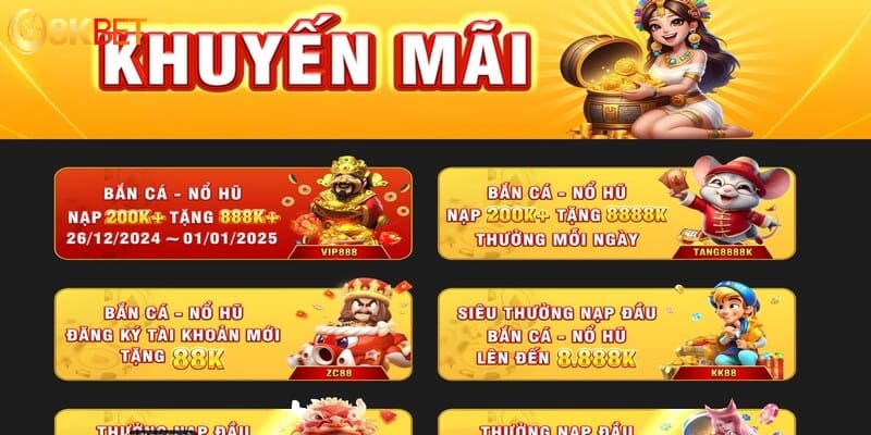 Nổ hũ 8kbet khuyến mãi hấp dẫn