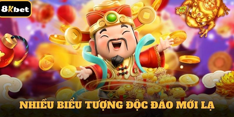 Nhiều biểu tượng thần tài độc đáo và mới lạ